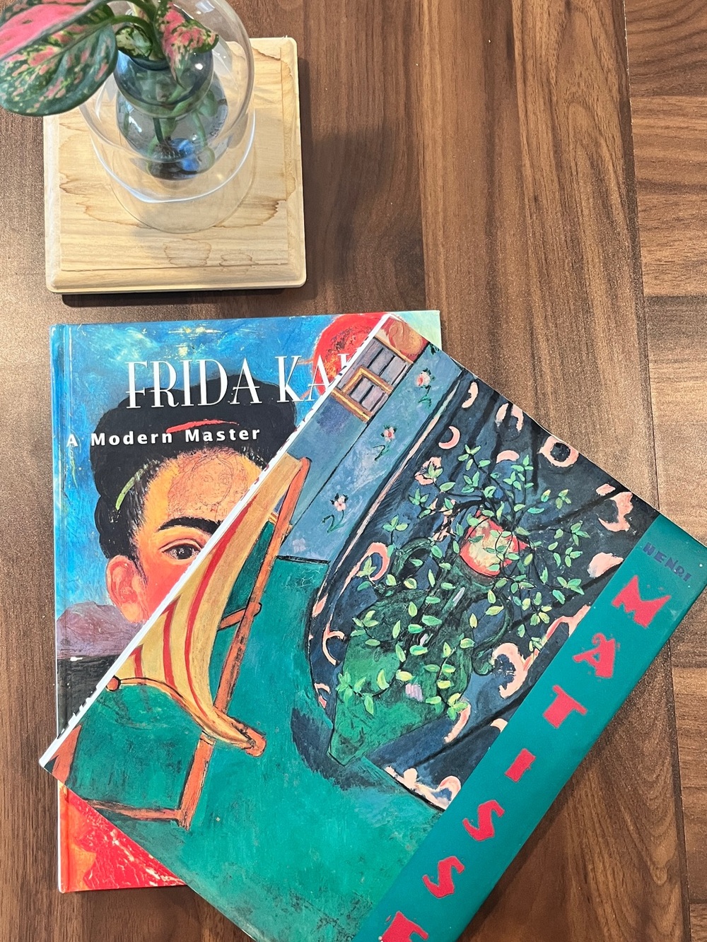 Set of 2 Matisse & Frida Kahlo Art Coffee Table Books - Vintage 2005 Hardcovers
